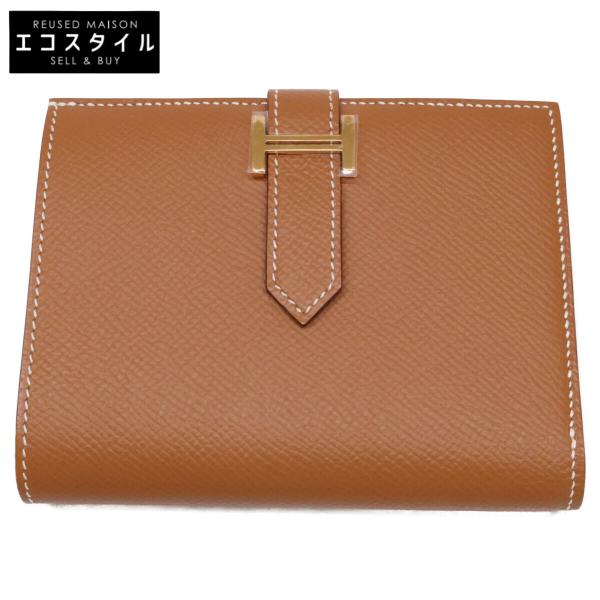 新品未使用 HERMES エルメス Z刻印 エプソン ゴールド金具 ベアン 