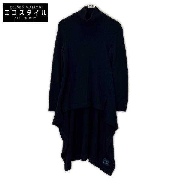 【処分価格】yohjiyamamoto アシンメトリーニットワンピース REGULATION Yohji Yamamoto アシンメトリーニットワンピース
