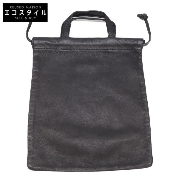 Aeta 新品同様/ アエタ Double Faced DRAWSTRING POUCH +handle : M