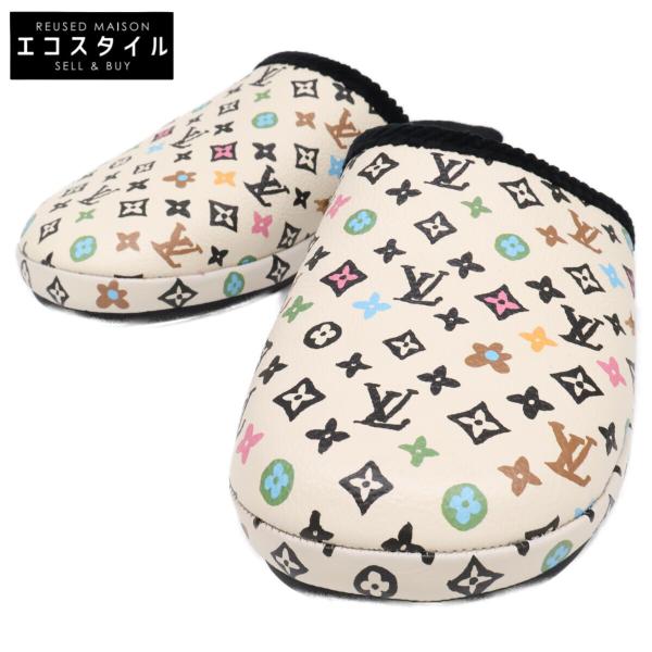 LOUIS VUITTON ルイヴィトン 【新品同様】24年製 LV パレス・ライン モノグラムクラギー ミュール スリッパ ルームシューズ 3 新品同様 LOUIS VUITTON ルイヴィトン 24年製 LV パレス・ライン