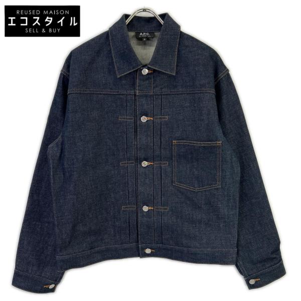 A.P.C. アーペーセー 25212-1-30301 DENIM BRUT VESTE JEANデニムジャケット M A.P.C.（アーペーセー） 25212-1-30301 DENIM BRUT VESTE JEANデニム