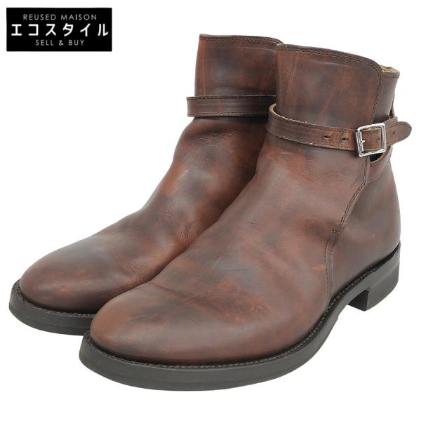 Makers メイカーズ 美品 GILL GUIDI CALF ドクターソール ジョッパーブーツ シューズ メンズ ブラウン 9 TGM-12 9 Makers（メイカーズ） 美品 GILL GUIDI CALF ドクターソール