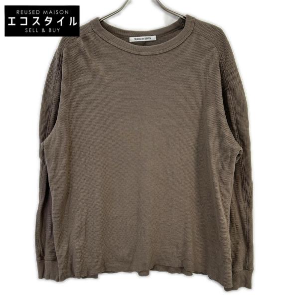 SEVEN BY SEVEN セブン バイ セブン 800-6166124 25年 カーキ ワッフル L/S カットソー S メンズ