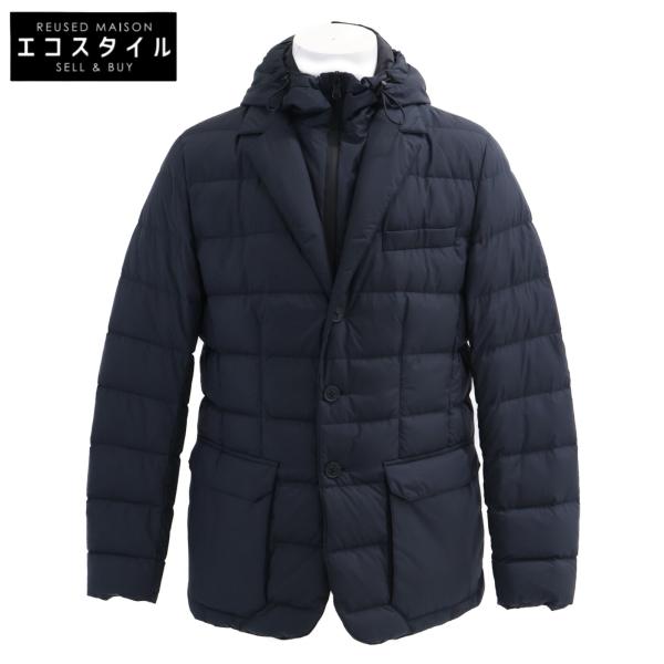 MONCLER モンクレール 【美品】VERN レイヤードカラー テーラード フーディダウンジャケット 3 MONCLER（モンクレール） 美品/ VERN レイヤードカラー テーラード