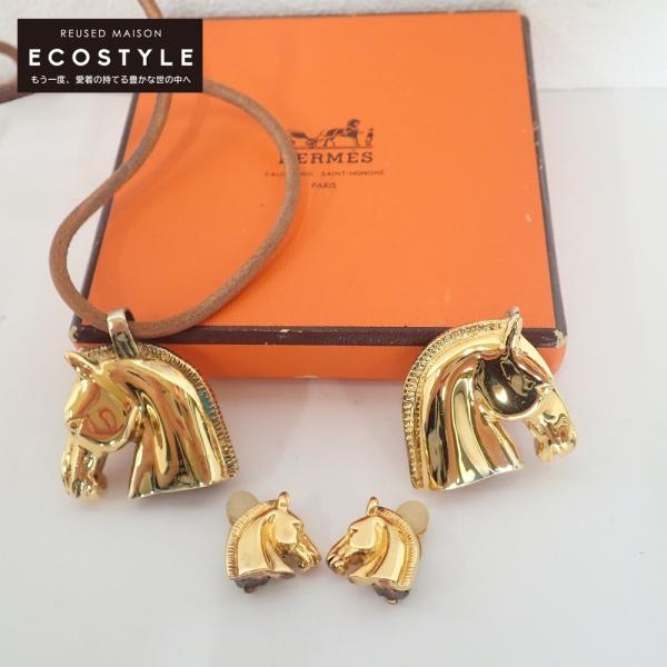 HERMES エルメス BIJOUTERIE FANTAISIE シュバル ホースヘッド HERMES エルメス BIJOUTERIE FANTAISIE シュバル ホースヘッド