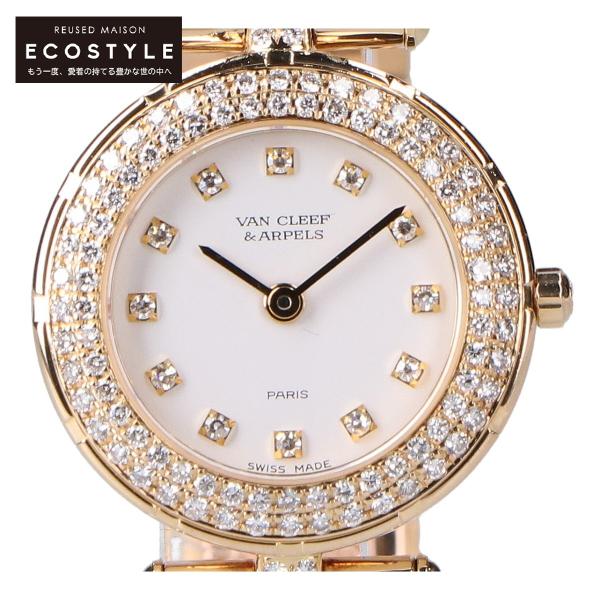 ヴァンクリーフ&アーペル　スポーツII　18K　腕時計 　箱・正規修理証明付 Van Cleef ＆ Arpels（ヴァンクリーフ ＆ アーペル） 時計 レディース