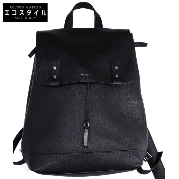 サンローランパリ  バックパック サック・ド・ジュール 480585 グレインレザーバックパック メンズ 美品/ SAINT LAURENT PARIS サンローランパリ 480585 サック・ド