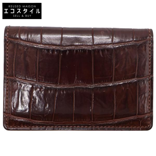 GANZO ガンゾ 57517 SMALL CROCO スモールクロコ 名刺入れ