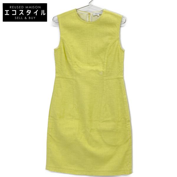 MADISON BLUE マディソンブルー イエロー ノースリーブワンピース  