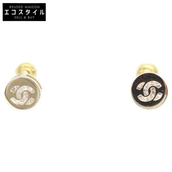 美品 シャネルCHANELココマーク ピアス B25V 片耳 wine-king_2893100000036842