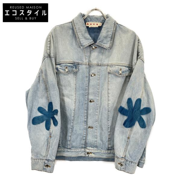 MARNI（マルニ） 22SS ブルー GIJD0183NX デニムジャケット ブルー 40