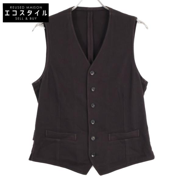 LARDINI（ラルディーニ） ブラウン カシミヤ100 ジレ ブラウン 44