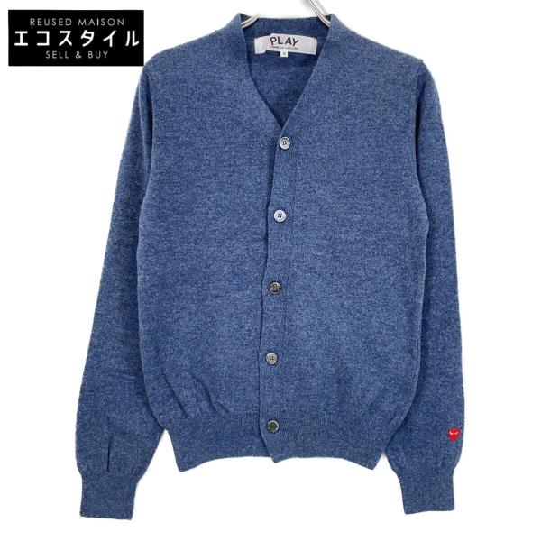 PLAYCOMMEdesGARCONS プレイコムデギャルソン ブルー AZ-N092 Vネック