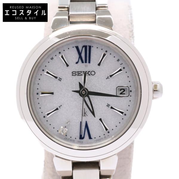 SEIKO セイコー 【美品】SSVW233 1B22 LUKIA ルキア Essential Collection デイト ソーラー電波 SEIKO（セイコー） 美品 SSVW233 1B22 LUKIA ルキア Essential