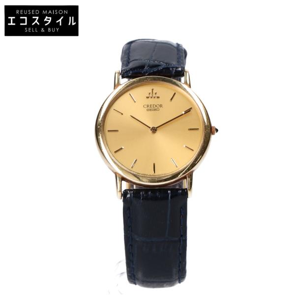 SEIKO CREDOR 8J80-7000 18KT 腕時計(クォーツ) SEIKO CREDOR セイコー クレドール 18KT 8J80-7000 バーインデックス