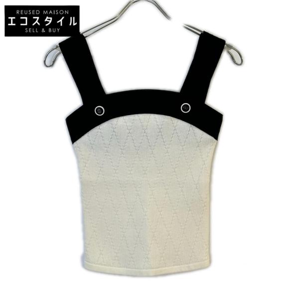 CHANEL シャネル  P51655 K06623 ﾌﾞﾗｯｸ×ﾎﾜｲﾄ ｺｺﾏｰｸ ｷｬﾐ 34 CHANEL（シャネル） P51655 K06623 ブラック×ホワイト ココマーク