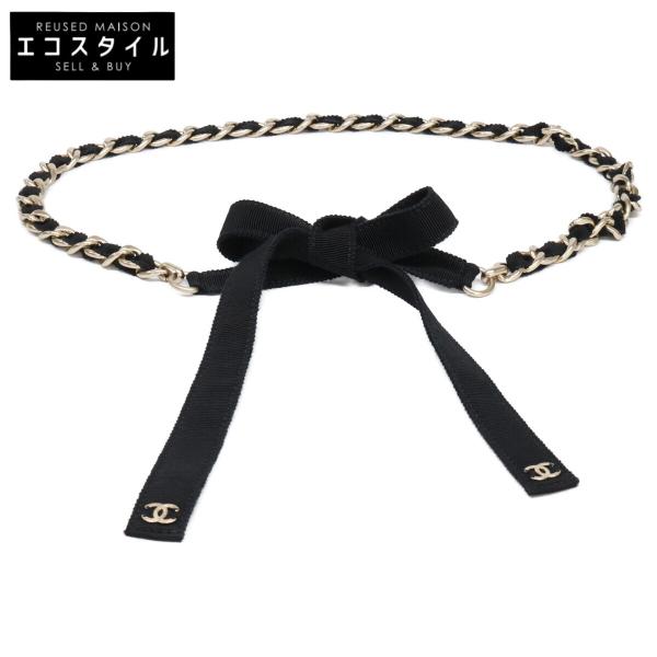 CHANEL（シャネル） 美品 G20C ココマーク グログラン チェーン リボン