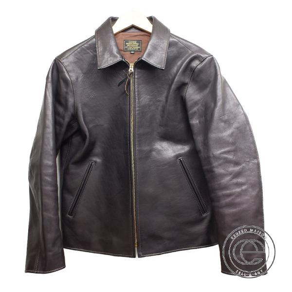 お値下げしました。 美品　室内での試着のみY2LEATHER 42 ホースハイド wine-king_2909500000030572