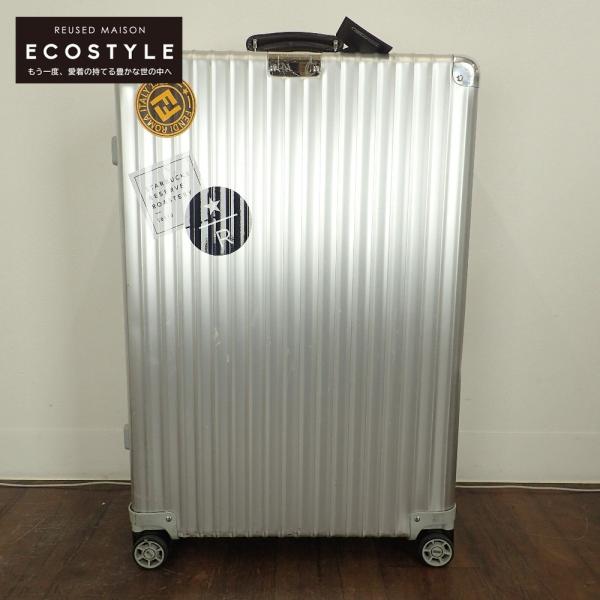 RIMOWA リモワ クラシックフライト キャリー内容量は約70リットル 1-3泊] リモワ クラシックフライト 35L シルバー 4輪 RIMOWA