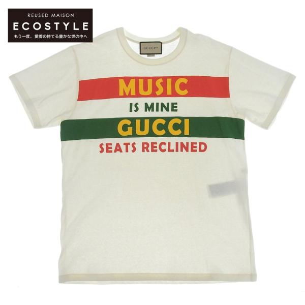 美品 GUCCI グッチ MUSIC IS MINE Tシャツ トップス メンズ