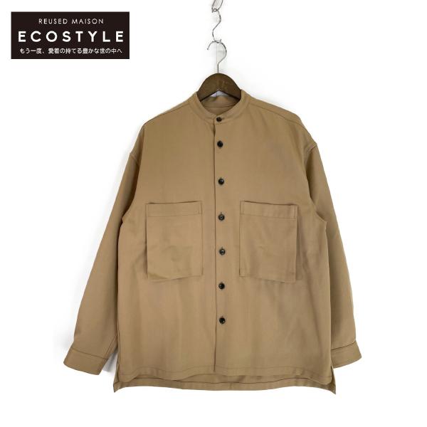 CABAN 新品 ウール ポケットビッグシャツ キャバン L メンズ