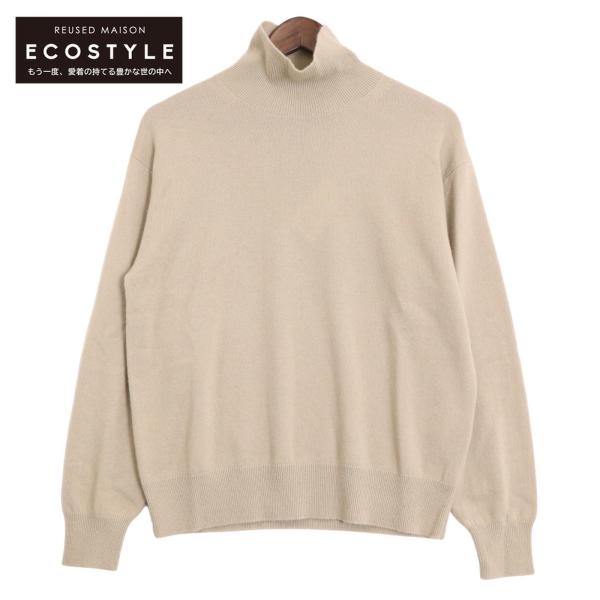 19AW ベビーカシミヤ ニット　グリーン　オーラリー　タートルネック　1 19AW ベビーカシミヤ ニットグリーンオーラリータートルネック1