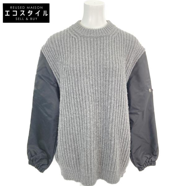 PRADA（プラダ） 美品 国内正規 P24R1P カシミヤ混ウール RE-NYLON