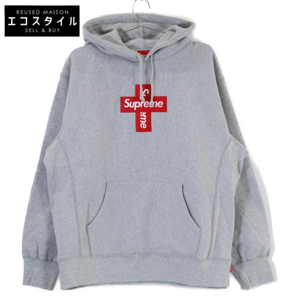 Supreme シュプリーム 20AW グレー Cross Box Logo Hooded Supreme シュプリーム 20AW グレー Cross Box Logo Hooded