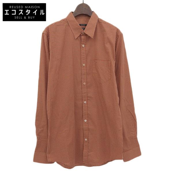 GUCCI（グッチ） トムフォード期 総柄 長袖シャツ トップス メンズ 39