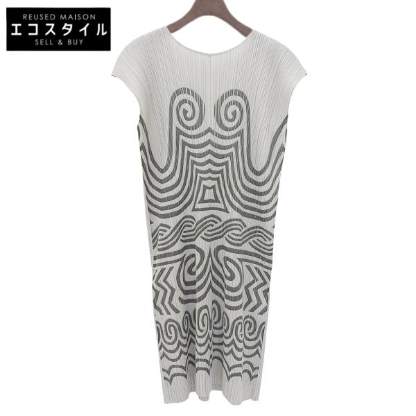 美品 PLEATS PLEASE ISSEY プリーツプリーズ エンボス加工 ワンピース