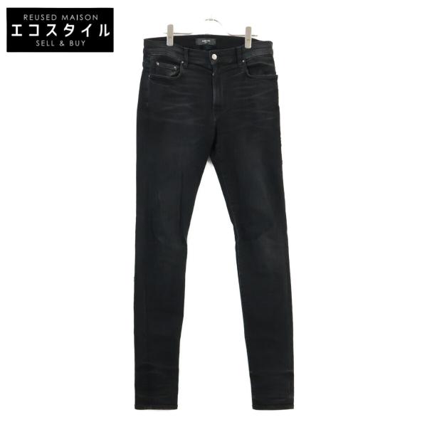 AMIRI アミリ ブラック スキニー ダメージ加工 ジーンズ 32 ボトムス