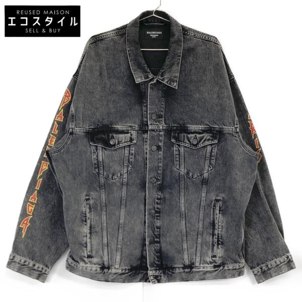 BALENCIAGA（バレンシアガ） ブラック 21年製 694504 メタルロゴ