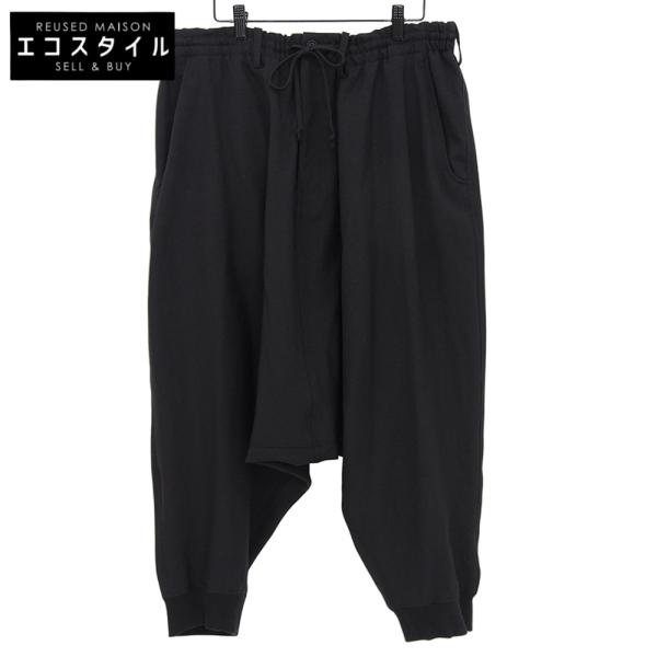 美品 S'YTE サイト サルエルパンツ ボトムス メンズ 黒 ブラック 3 U