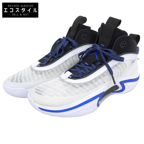 美品 NIKE ナイキ エアジョーダン36 スニーカー シューズ メンズ ホワイト 32cm DA9053-101