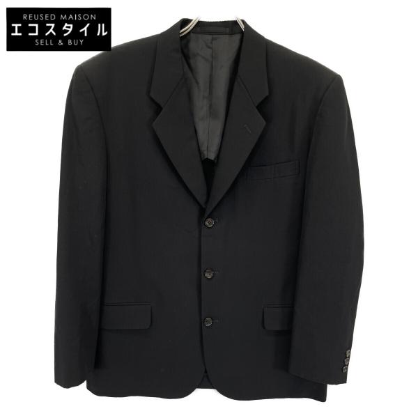 b*r様 【田中オム】COMMEdesGARCONSHOMME テーラードジャケ COMMEdesGARCONS HOMME コムデギャルソンオム ブラック 99年製 HJ