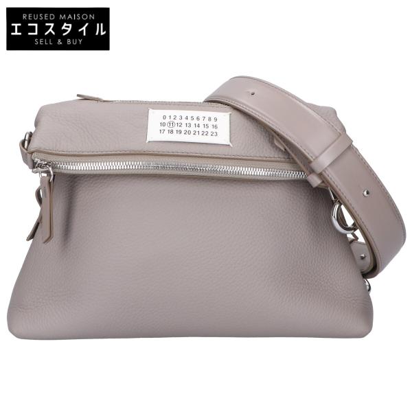 メゾンマルジェラ 美品 24年製 SB1WG0003 5AC レザー 2WAY クラッチバッグ 美品 Maison Margiela メゾンマルジェラ 24年製 SB1WG0003 5AC レザー