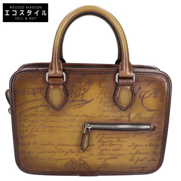 美品 berluti ベルルッティ アンジュール ガリバー ヴェネチアレザー