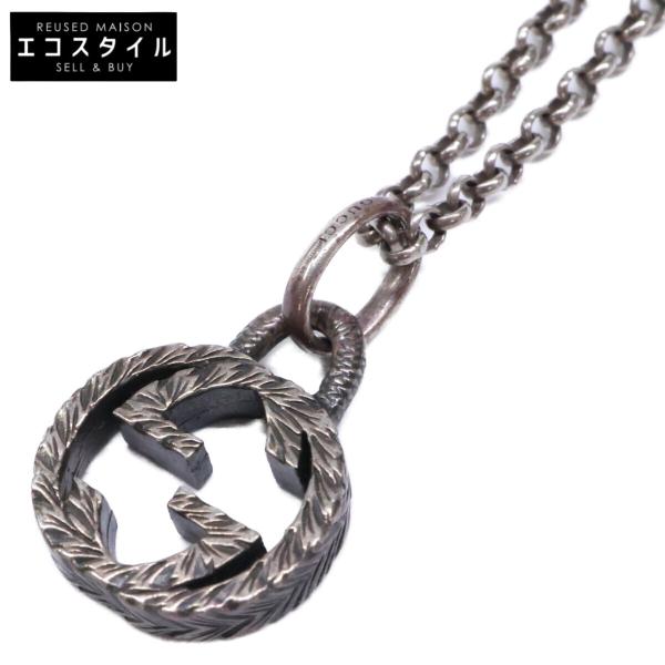 GUCCI（グッチ） Ag925 インターロッキングG アラベスク ペンダント