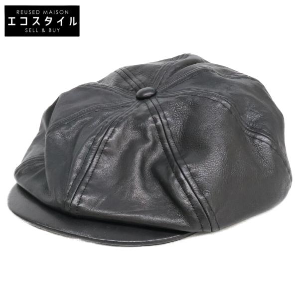 UNNAMED HEADWEAR アンネームドヘッドウェア LEATHER CASQUETTE レザー