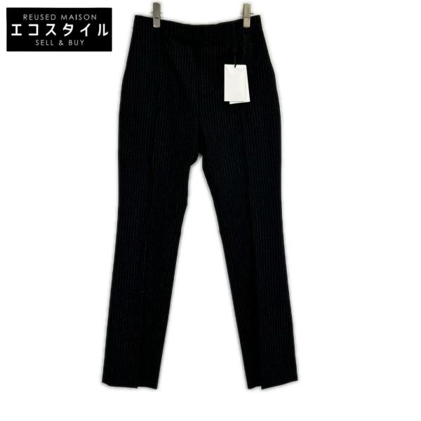 CELINE セリーヌ エディ期 ストライプ ウール スラックス パンツ 46 CELINE（セリーヌ） 22AW エディ期 2P401495R フレア ストライプ