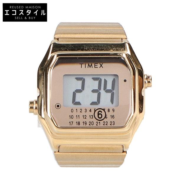 TIMEX タイメックス x MM6 エムエム6 【新品未使用】S33YW0004 M10064 T80 RING WATCH リングウォッチ M/L TIMEX（タイメックス） 新品未使用 x MM6 エムエム6 S33YW0004 M10064