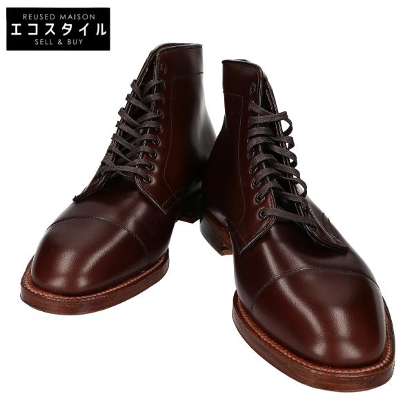 ALDEN（オールデン） 新品同様 3912 レザー ストレートチップ ブーツ 7
