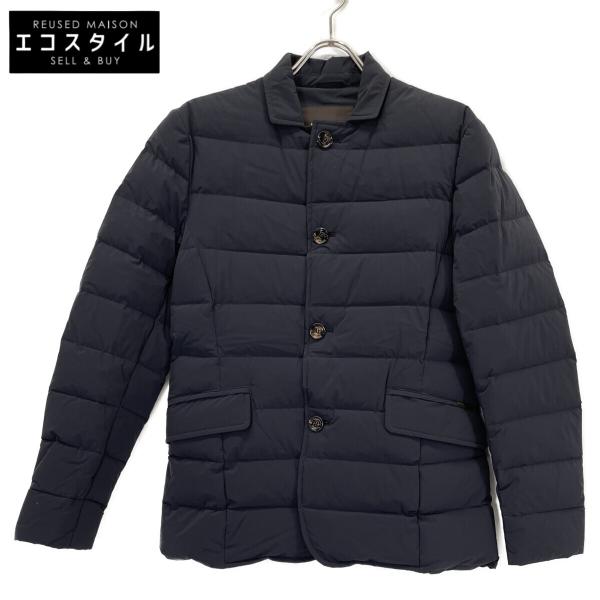 MOORER ムーレー ネイビー テーラード ダウンジャケット 46 ジャケット