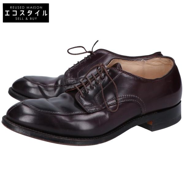 出品再開 ALDEN 54321 Vチップコードバン 7D バーガンディ ALDEN（オールデン） 美品 54321 モディファイドラスト コードバン V