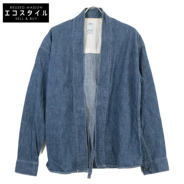 Visvim SS LHAMO SHIRT ONE WASH シャツ サイズ5 中古・古着通販】VISVIM (ビズビム) LHAMO SHIRT ONE WASH インディゴ