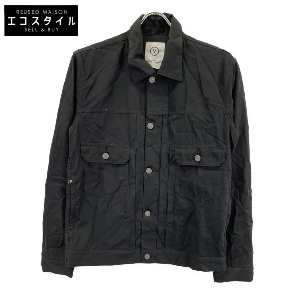 VISVIM ブラック SIZE M ミリタリージャケット ビズビム VISVIM ビズビム ブラック コットン ユーティリティ ジャケット