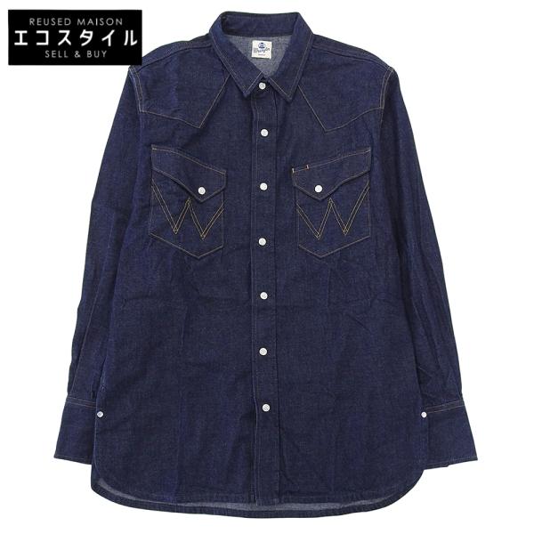 Wrangler（ラングラー） インディゴ デニム ウエスタンシャツ トップス