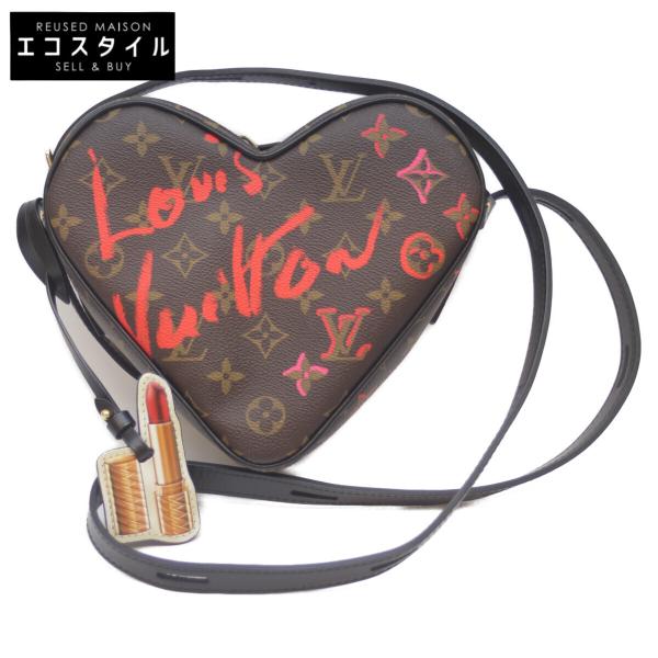 ルイヴィトン LOUIS VUITTON ショルダーバッグ サック クール フォーリンラブ モノグラムキャンバス モノグラム ゴールド金具 限定 ハートボックス M45890 RFID【中古】 LOUIS VUITTON - ルイヴィトン LOUIS VUITTON ショルダーバッグ サック