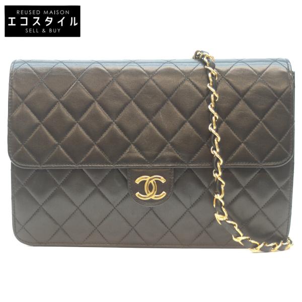 CHANEL シャネル 4番 A03570 黒 G金具 プッシュロック マトラッセ25