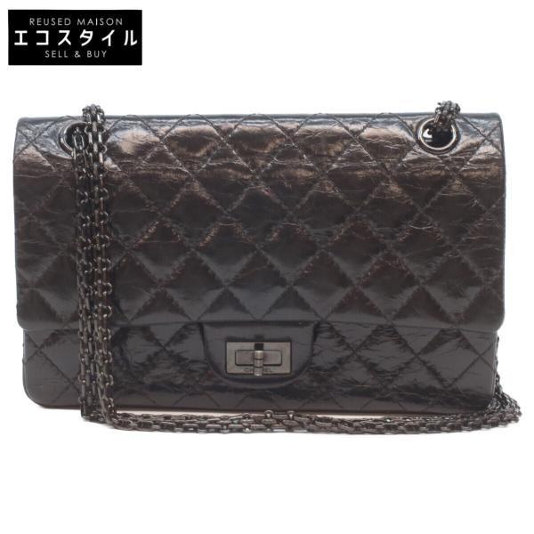 CHANEL（シャネル） A37586 黒 ヴィンテージカーフ ソーブラック W